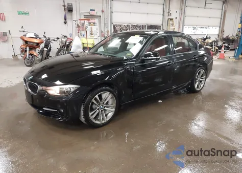 2014 BMW 328I xDrive z USA, uszkodzony, nr VIN WBA3B5C52EP652142